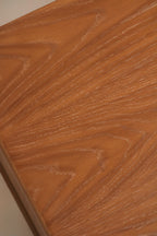 CB2 Crate&amp;Barrel Solid Wood Contemporary Nighstand Bedside Table