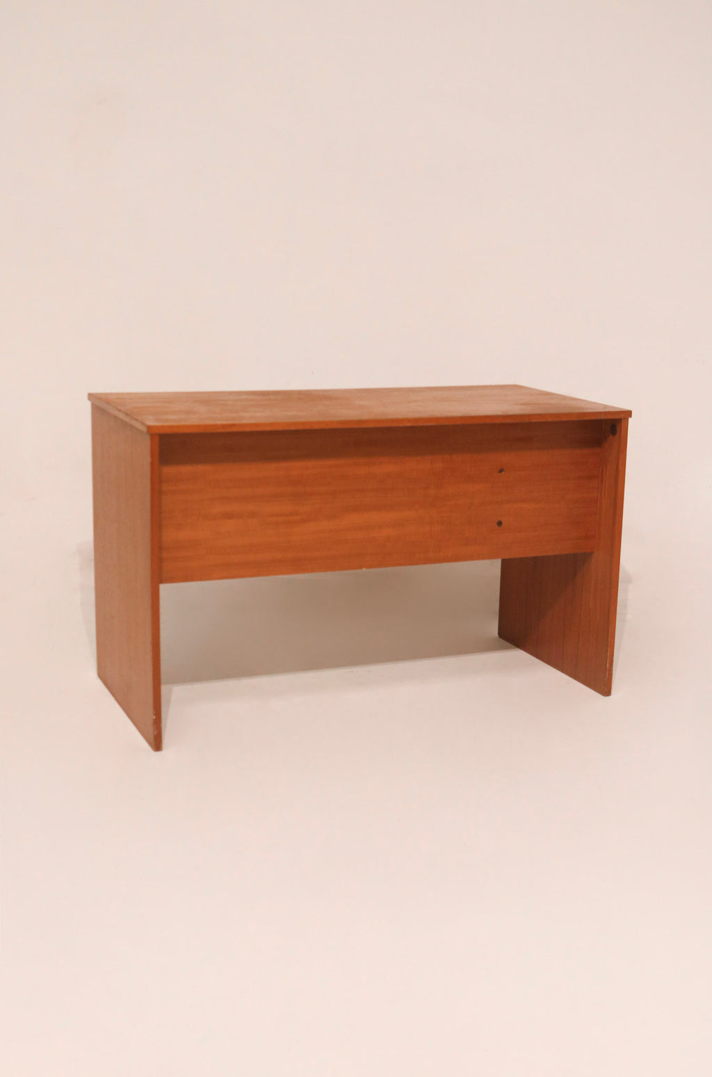Vintage Danish Modern Teak Wood Desk Table With Drawers