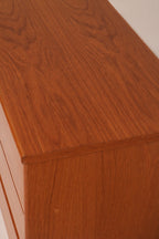 Teak Wood Small 3 Drawers Dresser