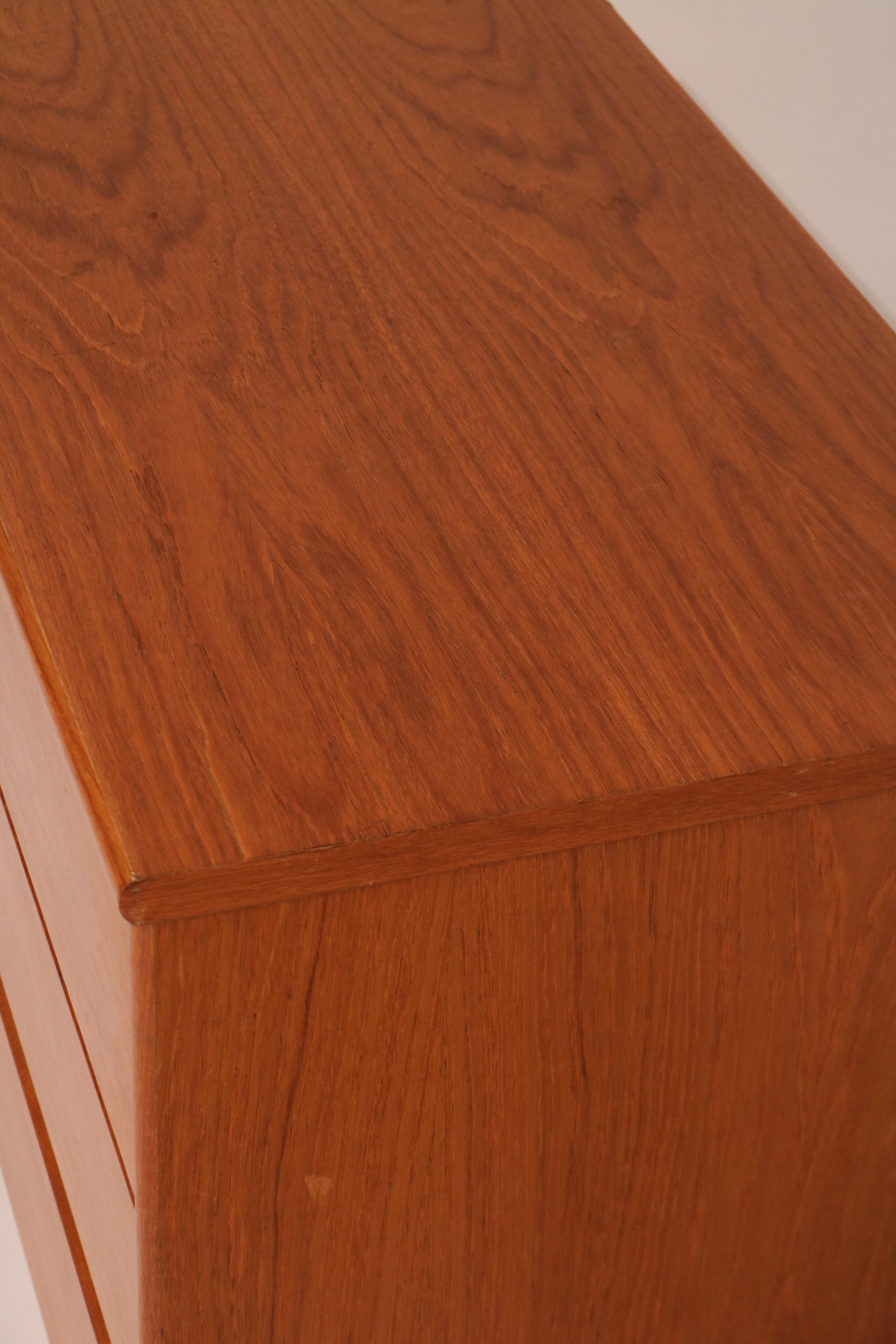 Teak Wood Small 3 Drawers Dresser
