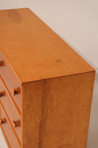 Vintage Set Of Small Oak Desk And Wooden Woven Chair