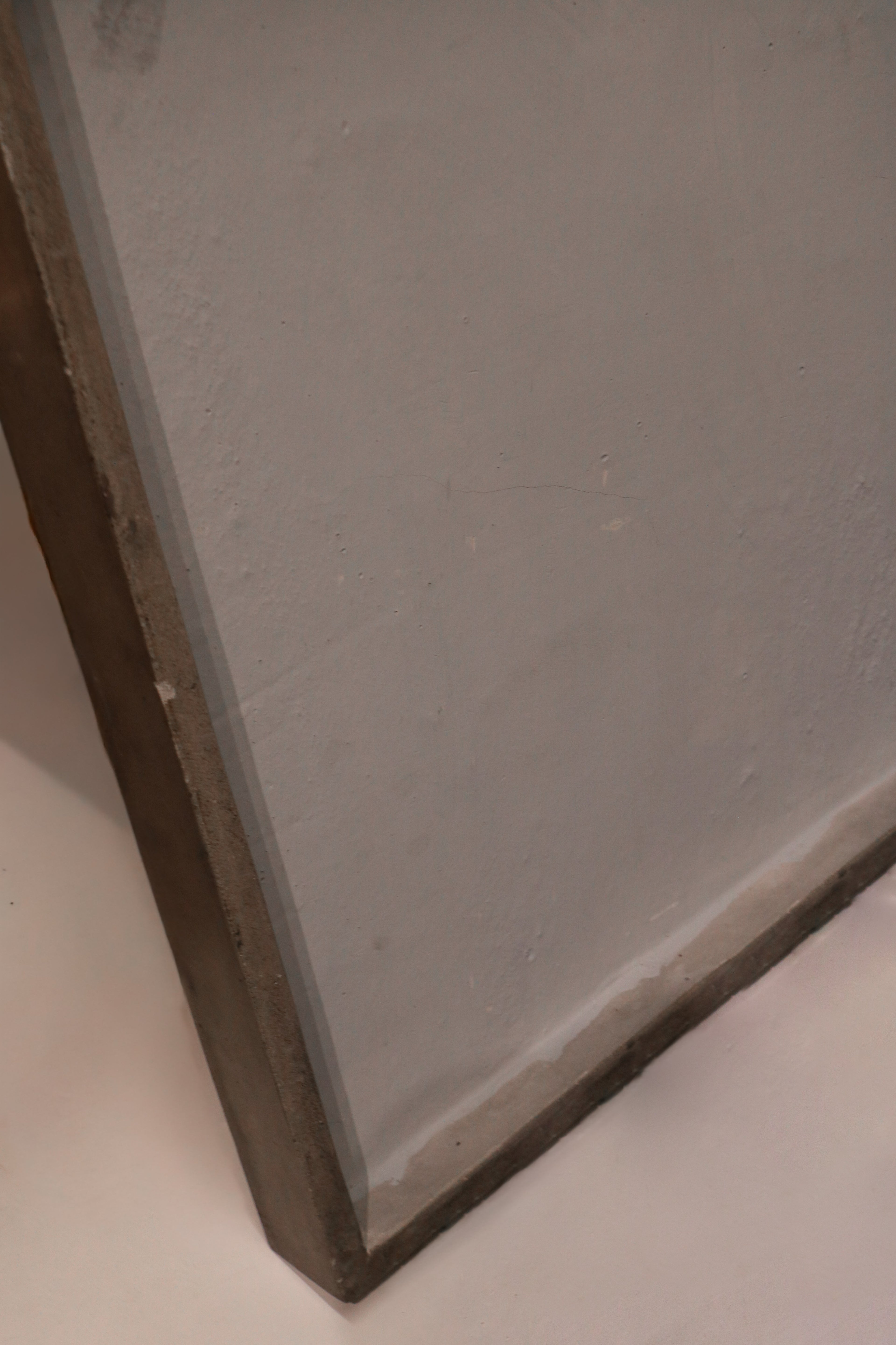 Industrial Concrete And Metal Coffee Table