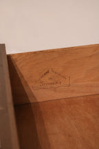 Mid Century Modern Walnut Wood Desk By Stanley