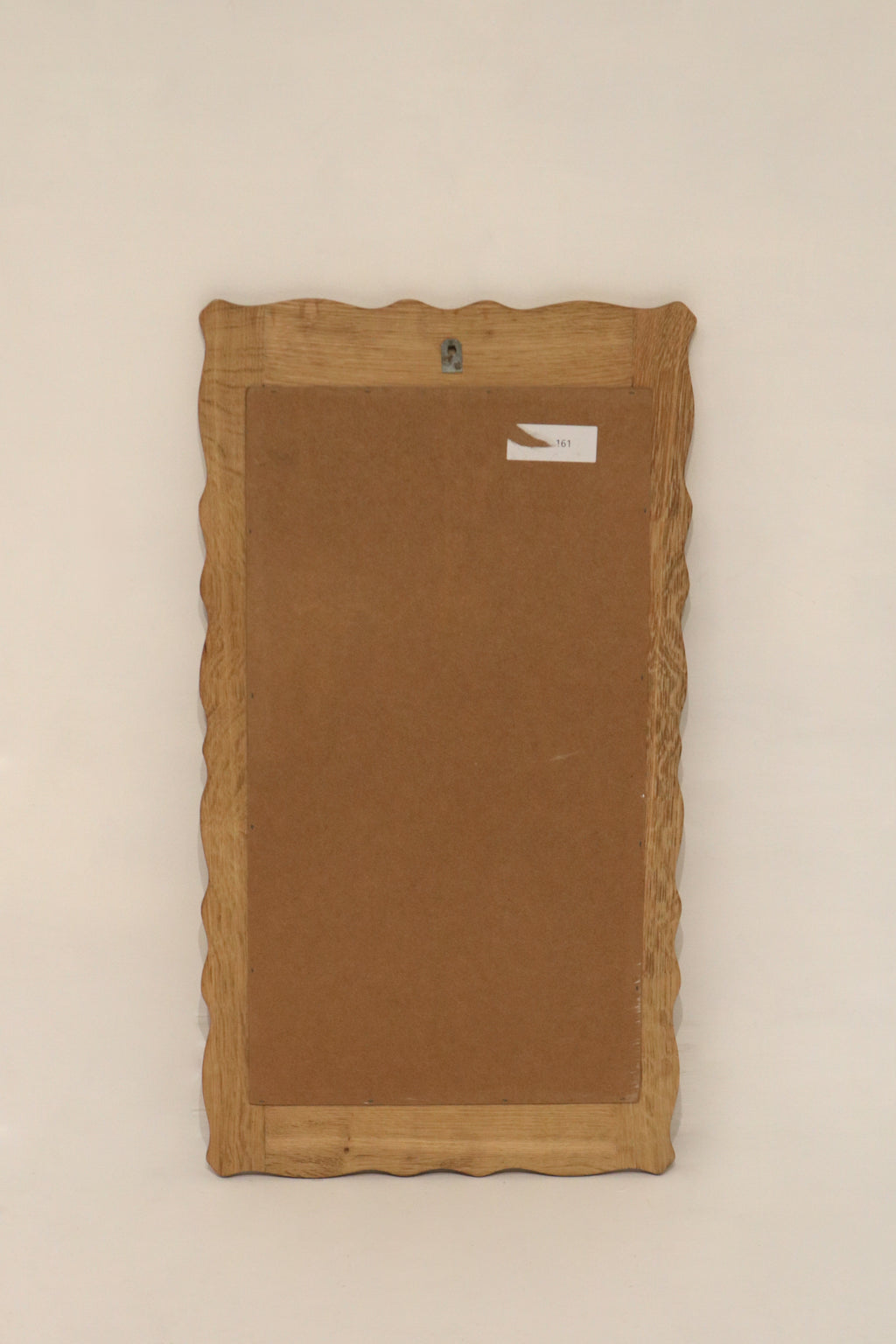 Vintage Danish Oak Wall Mirror Henning Kjaernulf