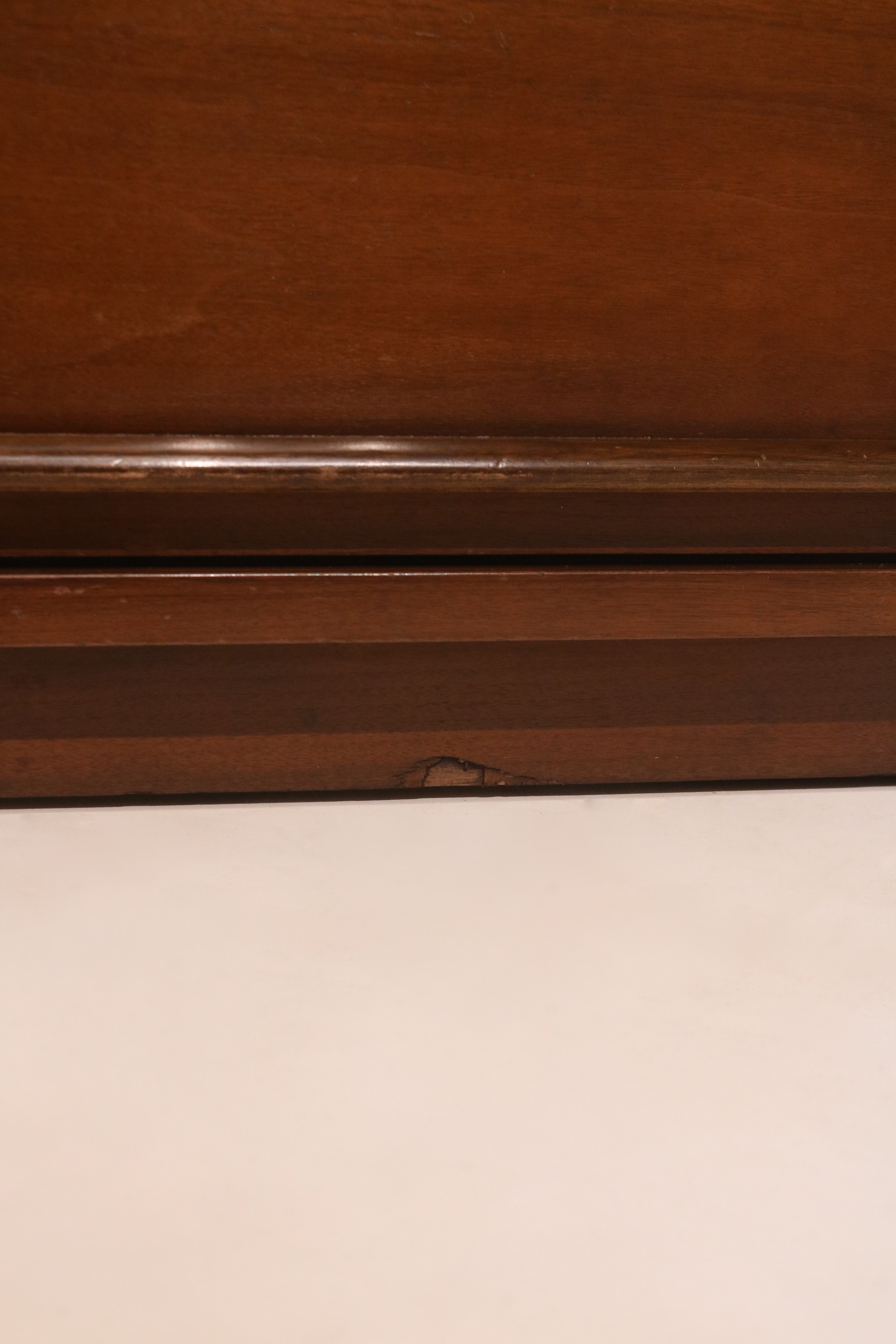 Mid Century Modern Walnut Chest Of Drawer Dresser By Bassett