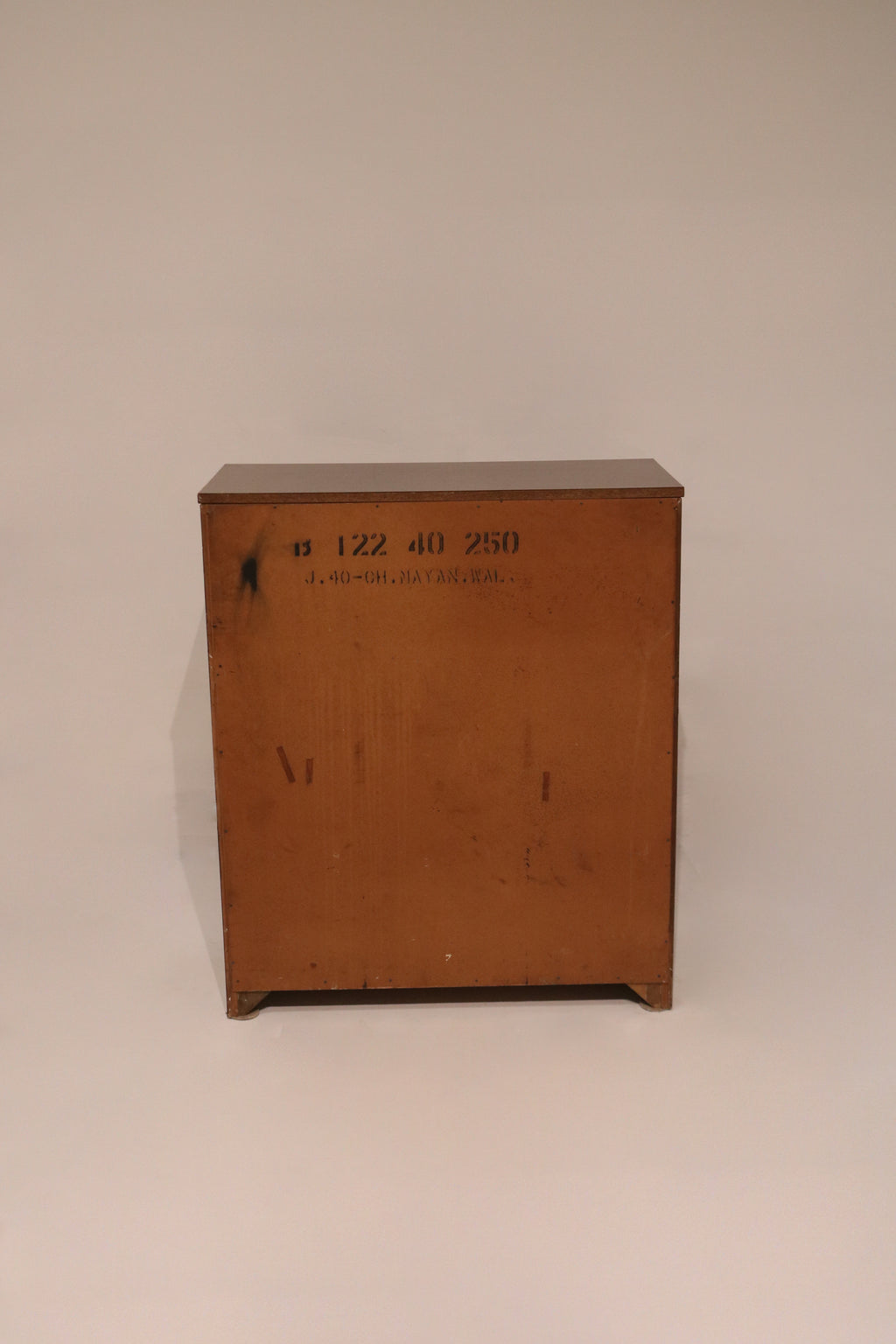 Mid Century Modern Walnut Chest Of Drawer Dresser By Bassett