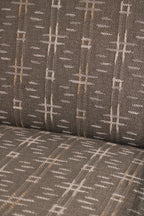 Room & Board Modern Accent Chair Metal Frame Fabric Seat