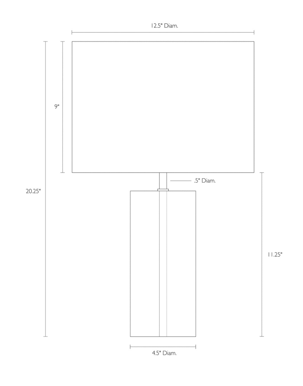 Room&amp;Board Table Desk Modern Lamp