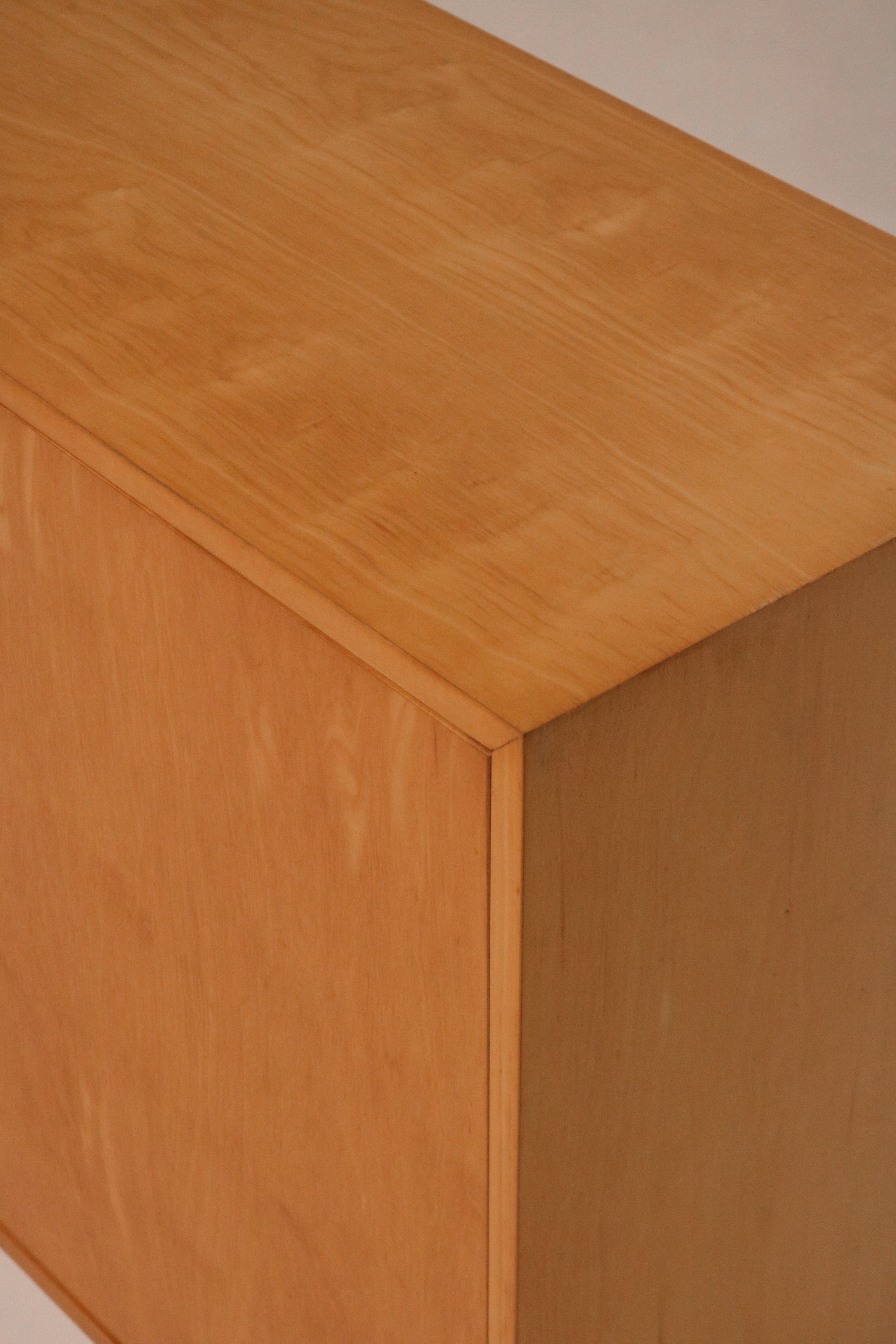 Vintage Solid Oak Wood Cabinet Storage