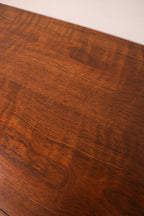 Vintage Mid Century Modern Solid Walnut Wood Highboy Dresser Chest Of Drawers