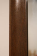Mcm Walnut Wood Mirror