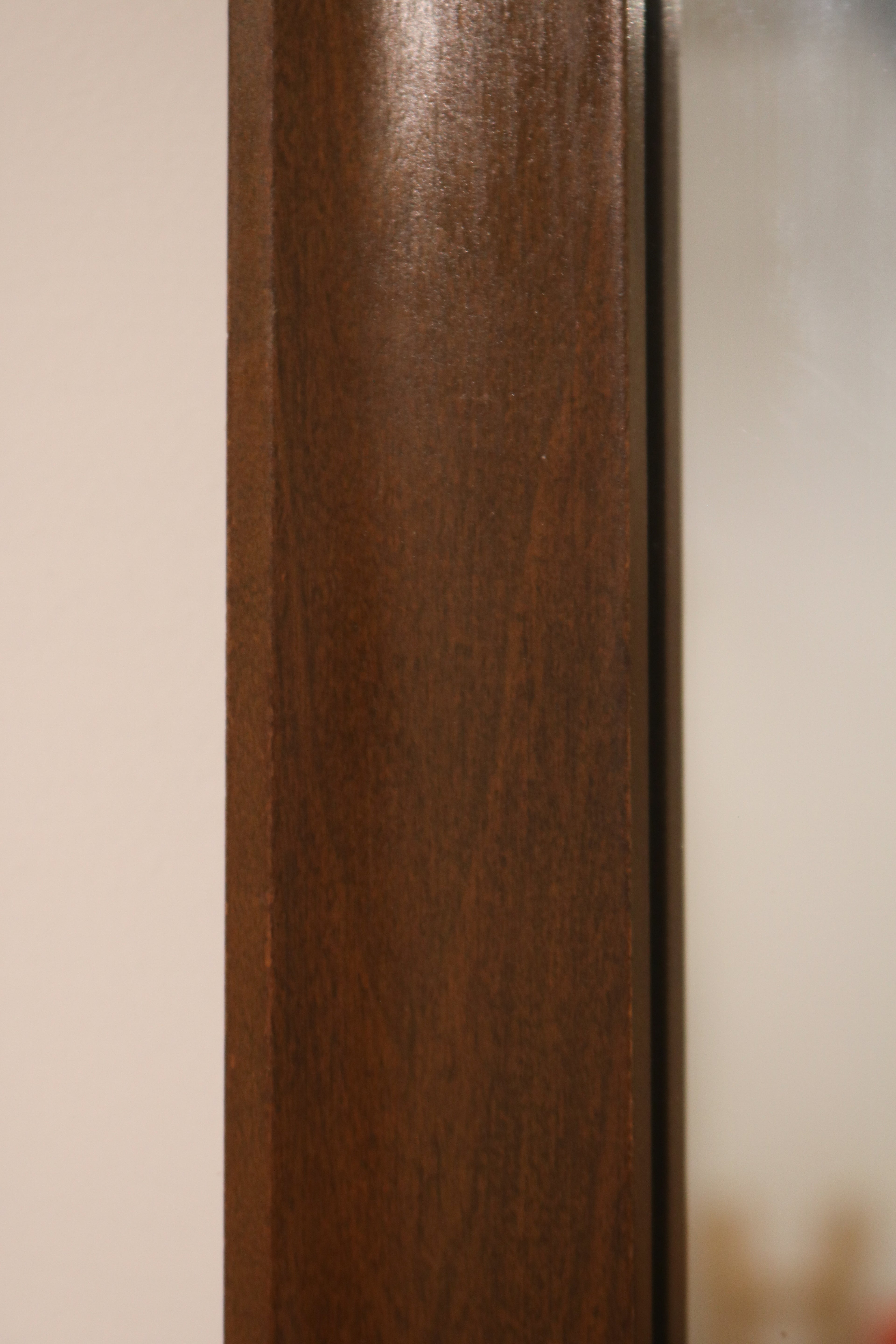 Mcm Walnut Wood Mirror