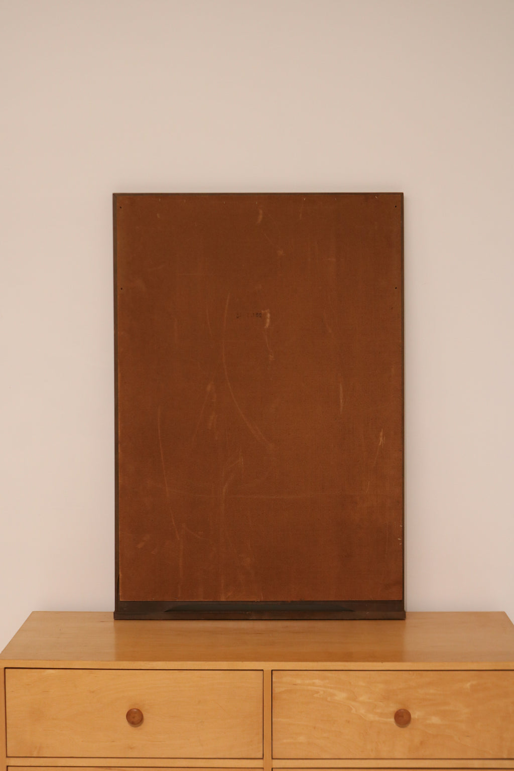 Mcm Walnut Wood Mirror
