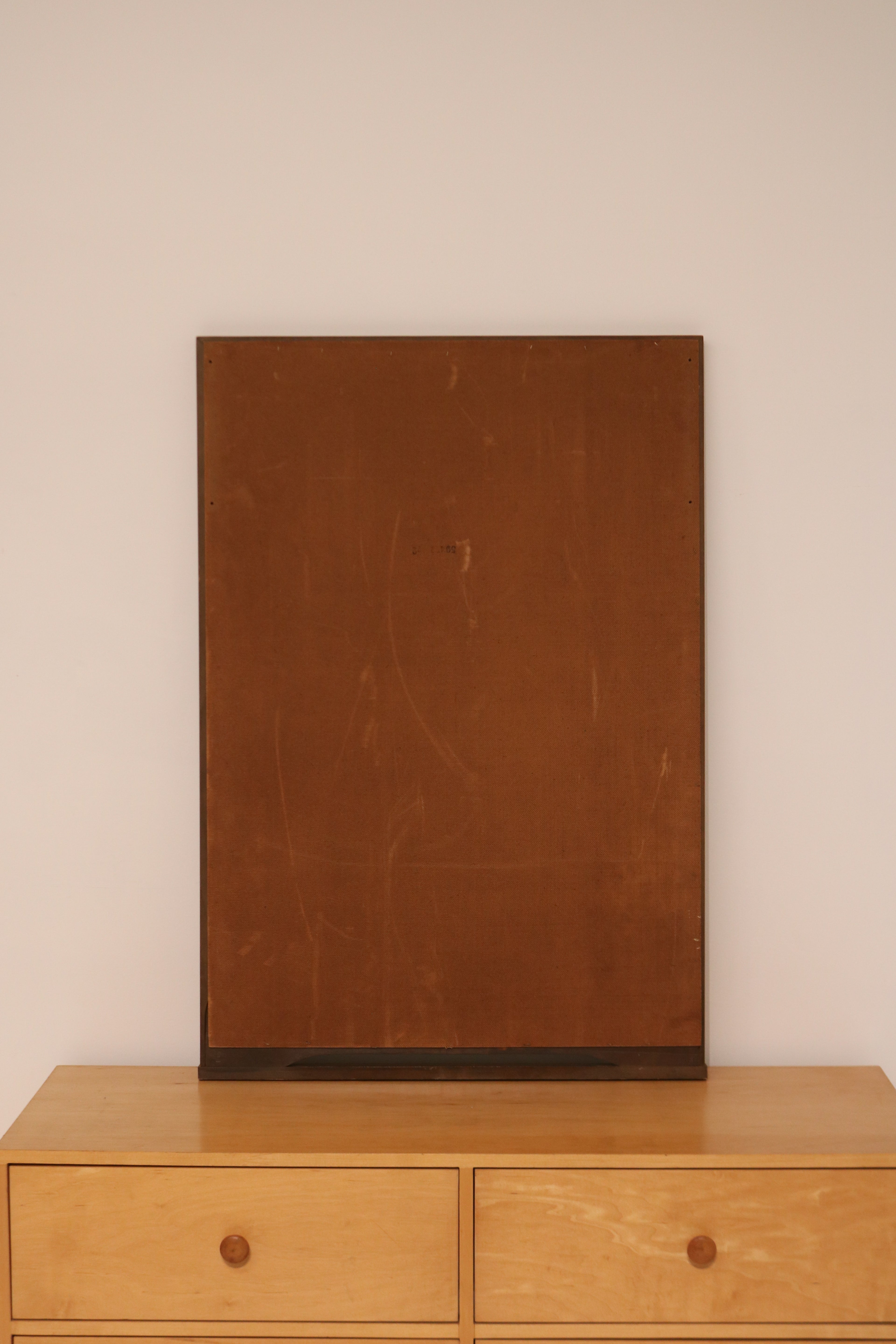 Mcm Walnut Wood Mirror