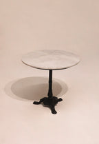 Vintage Marble Bistro Table Made In Italy