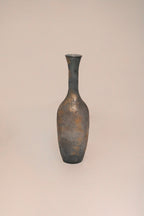Vintage Large Glass Floor Vase Made In Spain