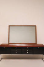Mcm Vintage Wooden Frame Large Stand Mirror