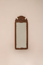 Vintage Wooden Full-Length Wall Mirror - 21" x 54"