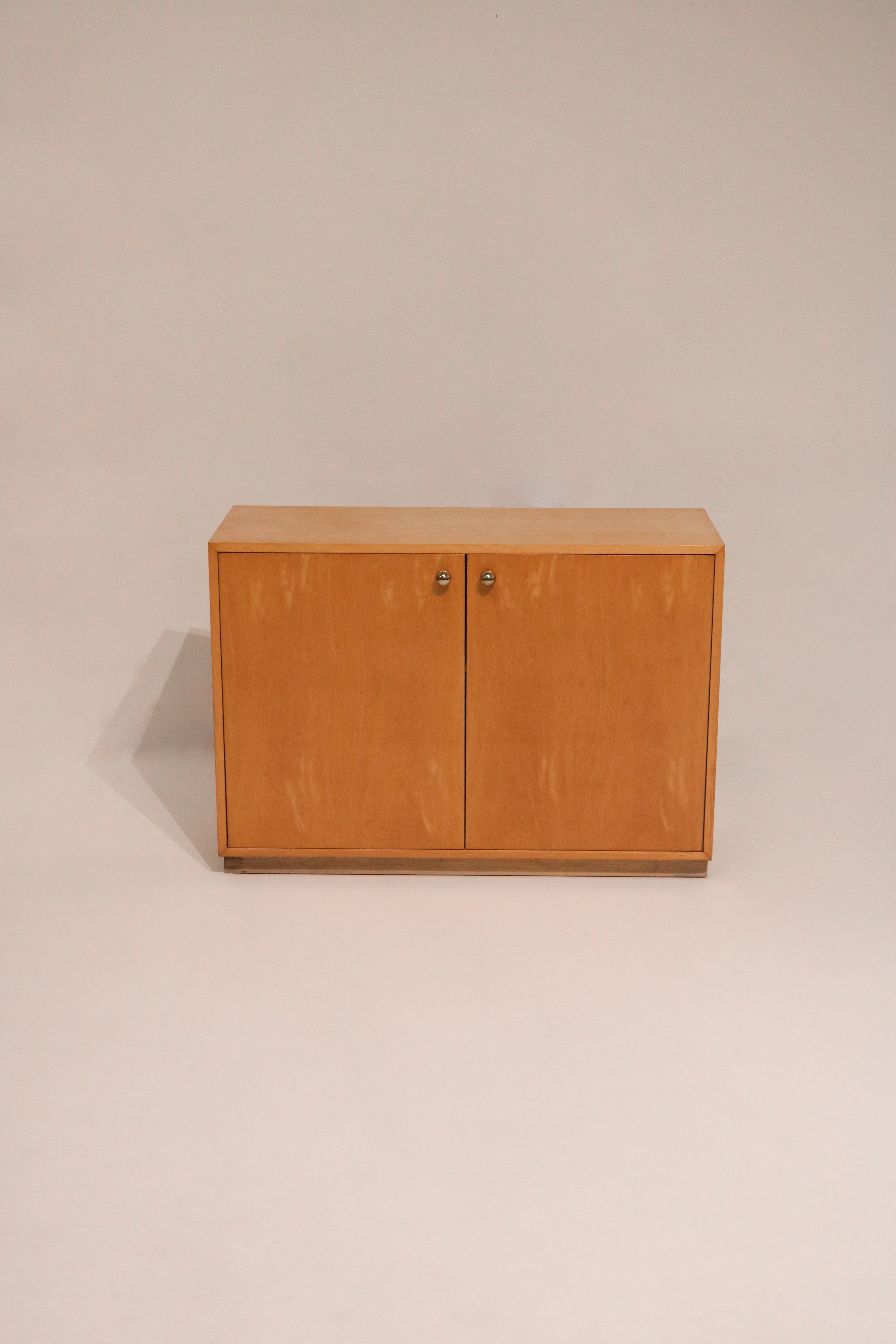 Vintage Solid Oak Wood Cabinet Storage