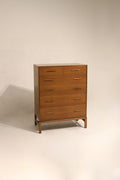 Vintage Oak Wood 6 Drawers Dresser By John Stuart Grand Rapids New York