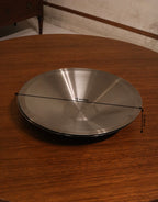 Mcm Vintage Stainless Silver Bowls Serving Tray Plates