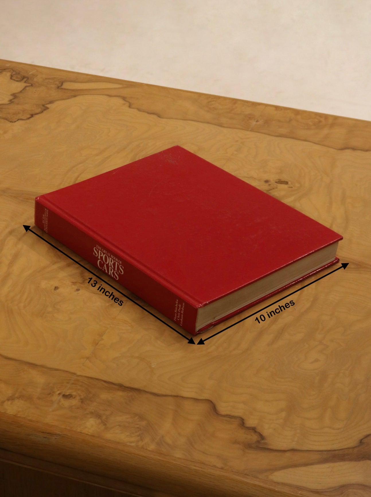 Illustrated Vintage Book Sports Cars by Consumer Guide Editors 1988 Hardcover