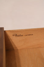 American of Martinsville brand stamp inside drawer confirming authenticity