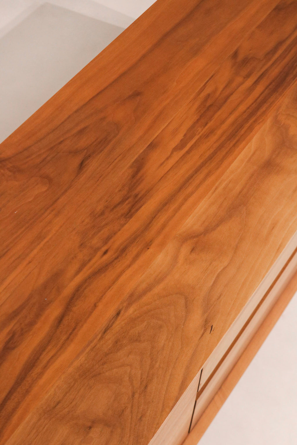 Angled left view providing a full perspective of the console design