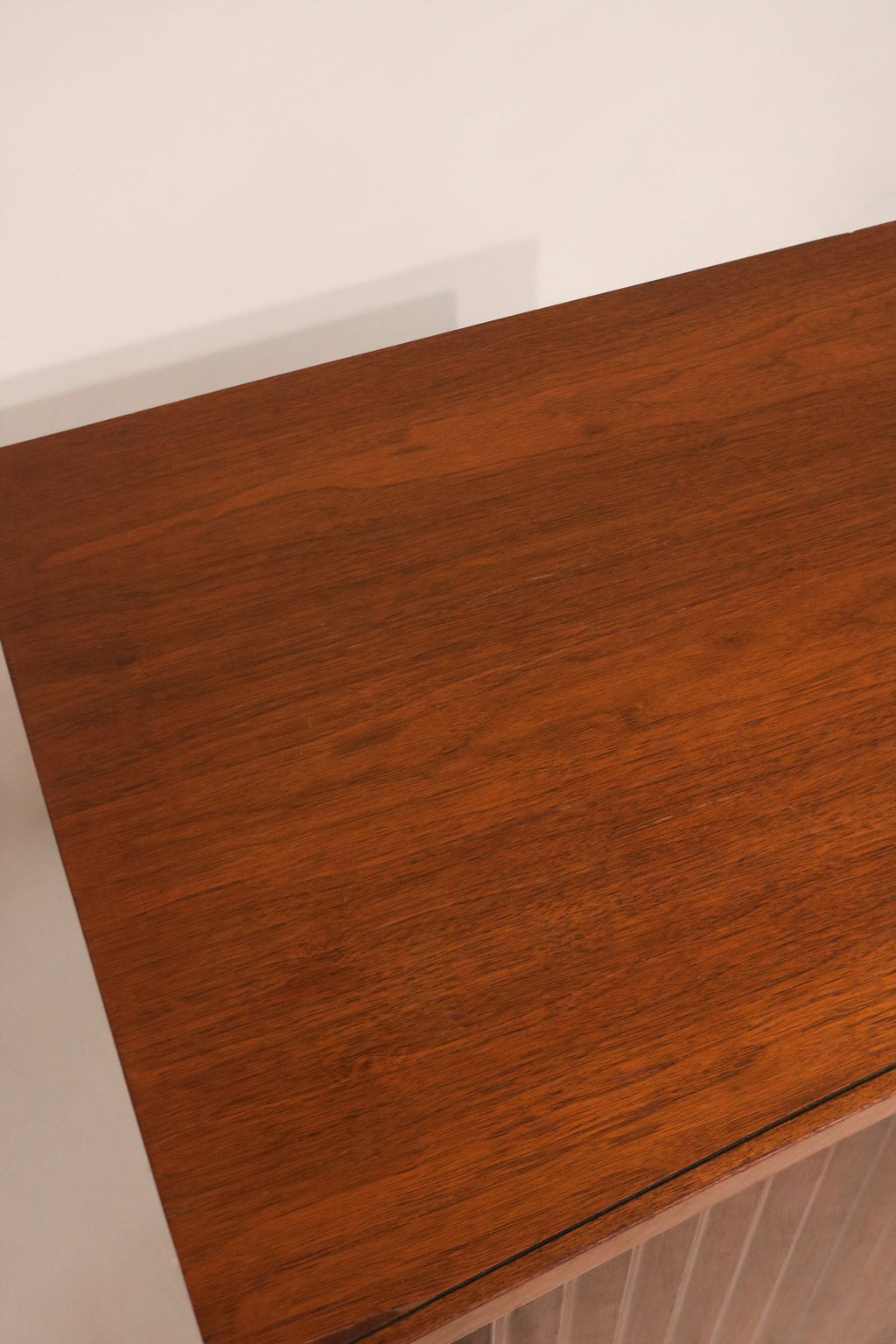 Angled top view showing the proportions and curved top surface