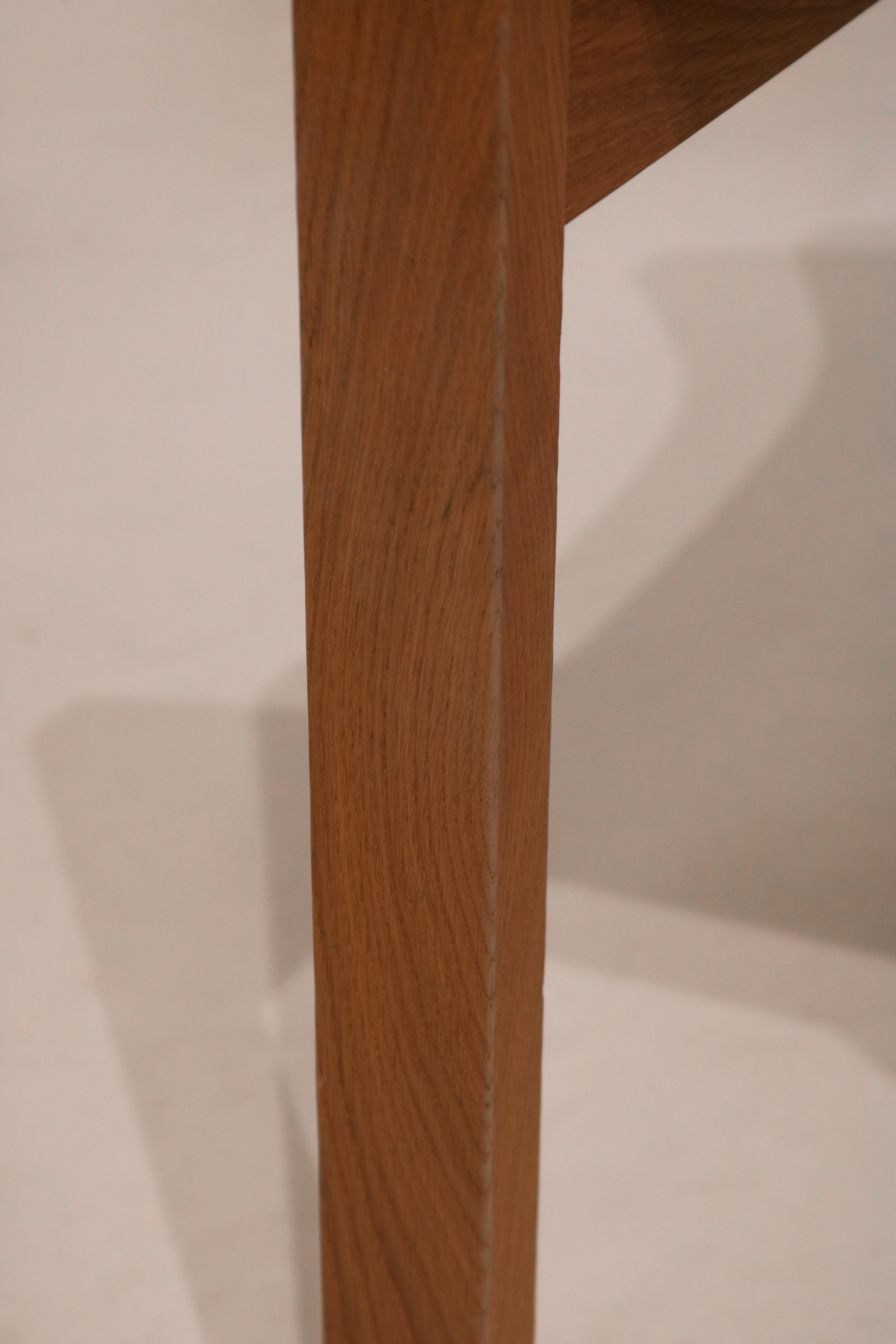 Full back angle grouped view of 3 Berta dining chairs in set