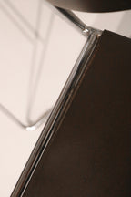 Detail of chrome frame welding joints and construction quality