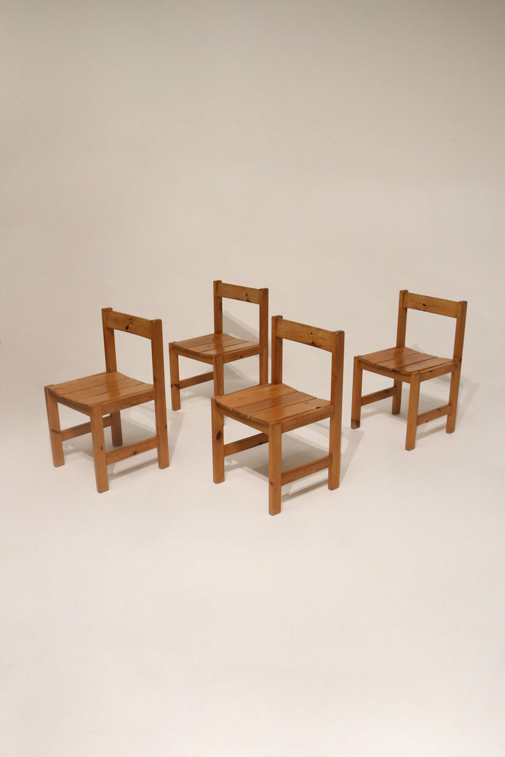 Vintage 1970s Maison Regain chairs