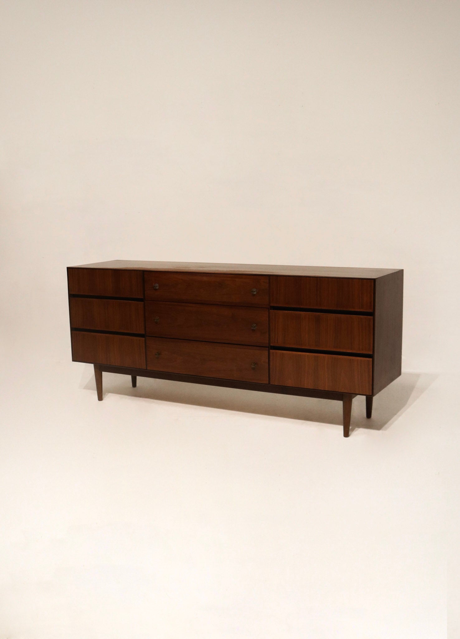 Walnut wood drawer by Stanley Furniture