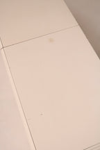 Angled view showing connection between the two dresser pieces