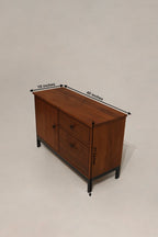 Measurement view showing dimensions of 40 inches long, 16 deep, and 27 high