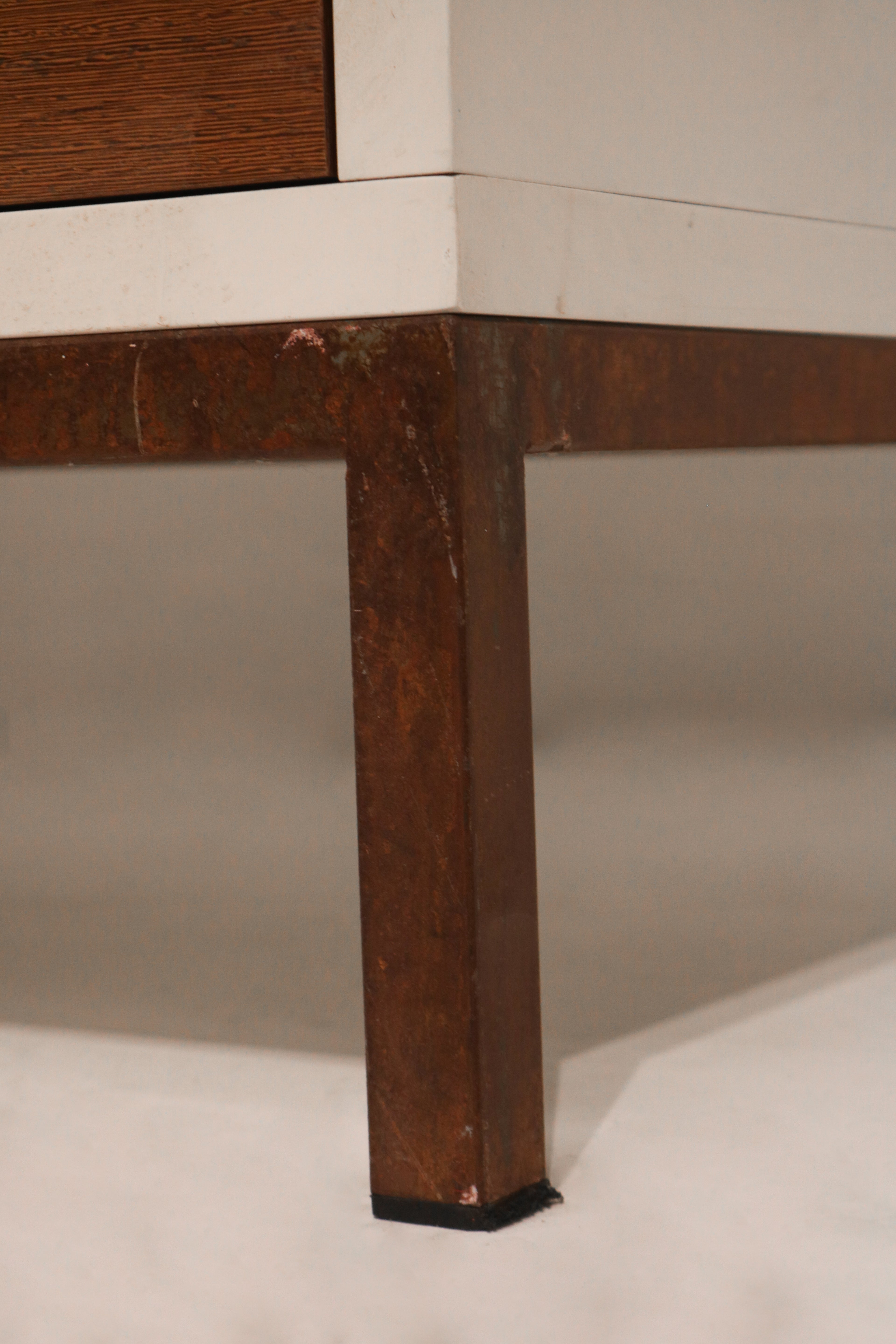 Handle and door mechanism detail showing quality hardware and smooth finish