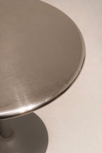 Angled shot showing uniform steel texture and industrial-style aesthetic