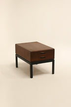 Walnut wood chest by Maurice Villency New York