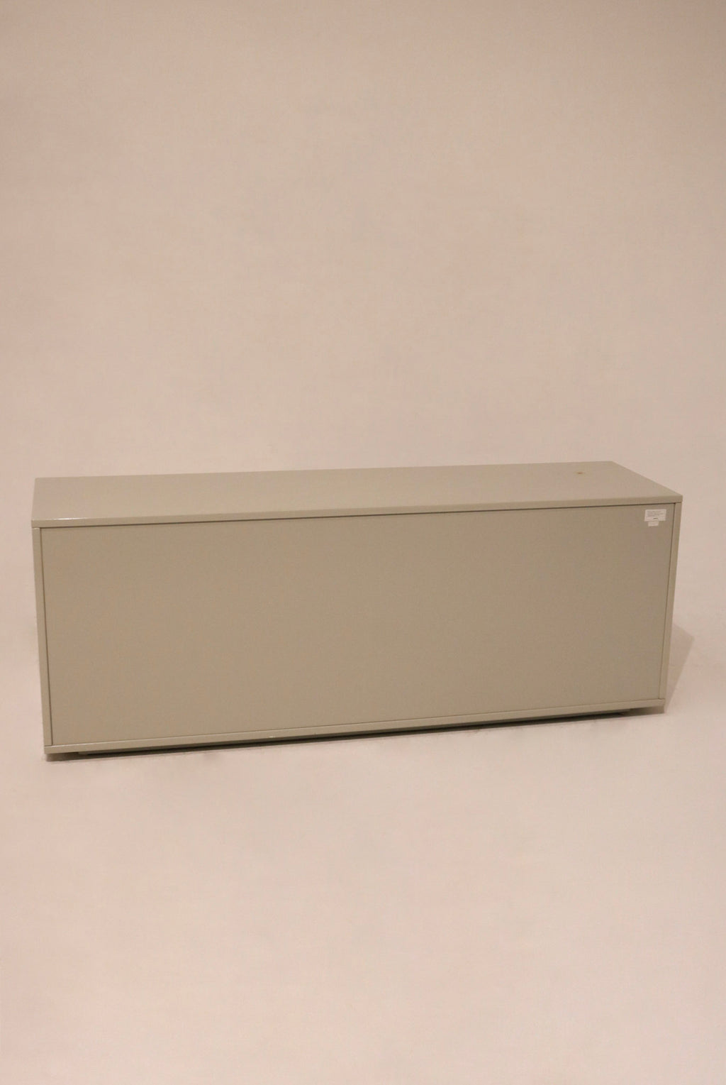 Drawer sliding mechanism in open position, showing build and alignment