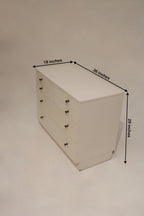 Elegant wood storage solution