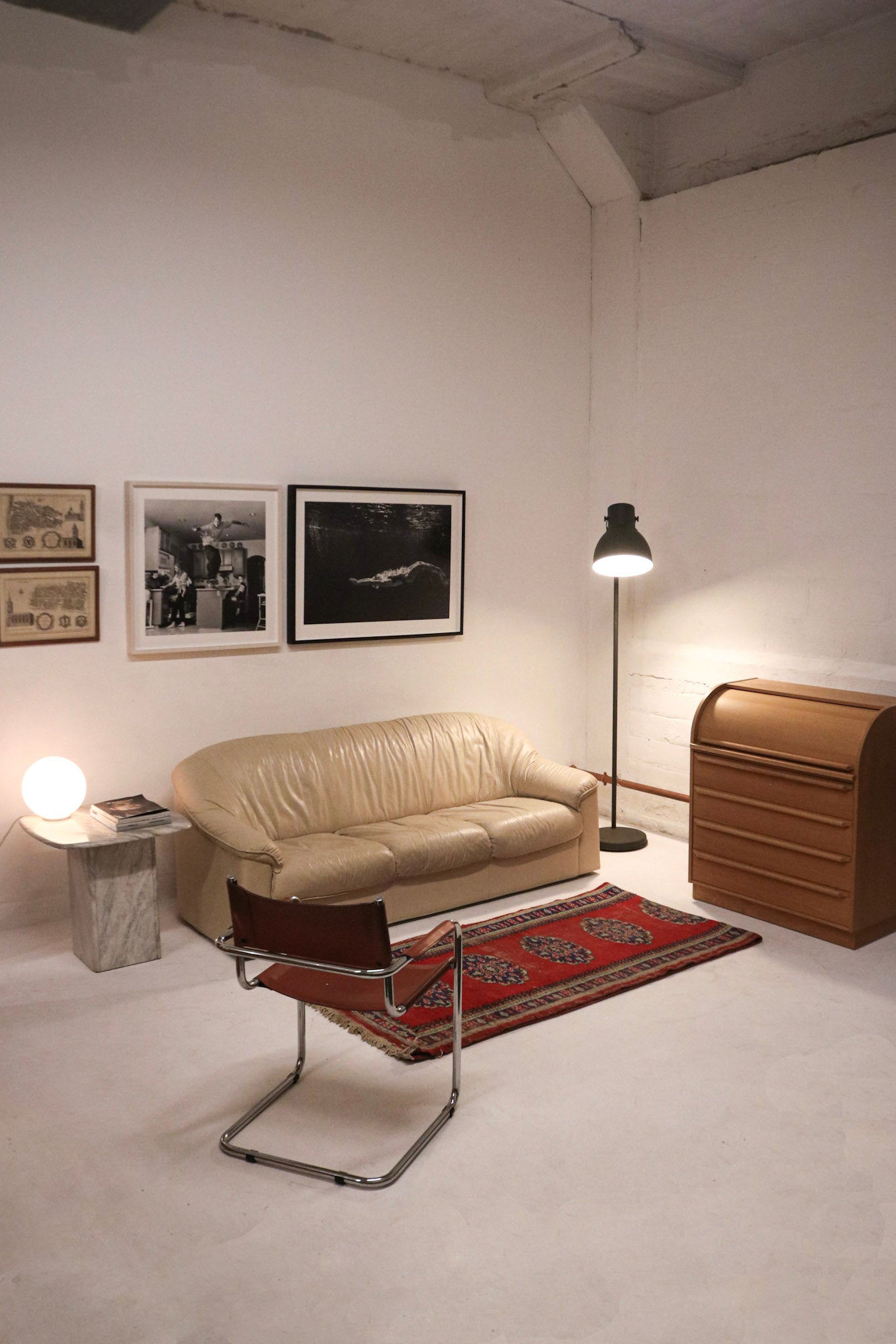 Corner detail highlighting precise construction of Tony Hawk framed artwork by Martin Schoeller