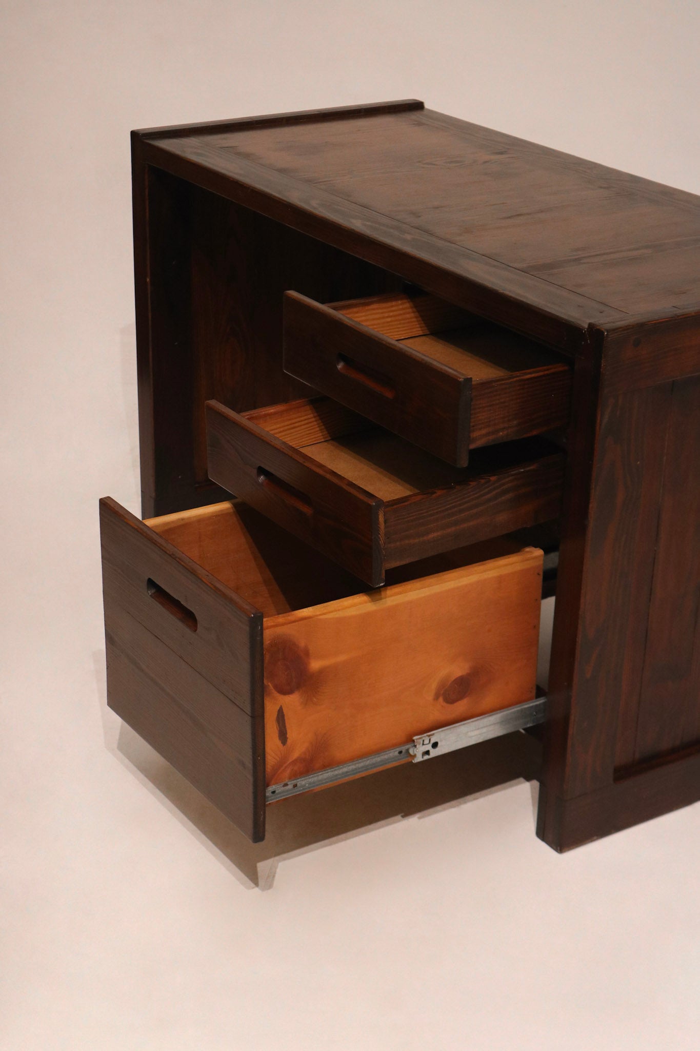 Perspective shot from desktop angle demonstrating surface area and workspace potential