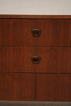 Interior drawer view showing clean wood interior and joinery detail