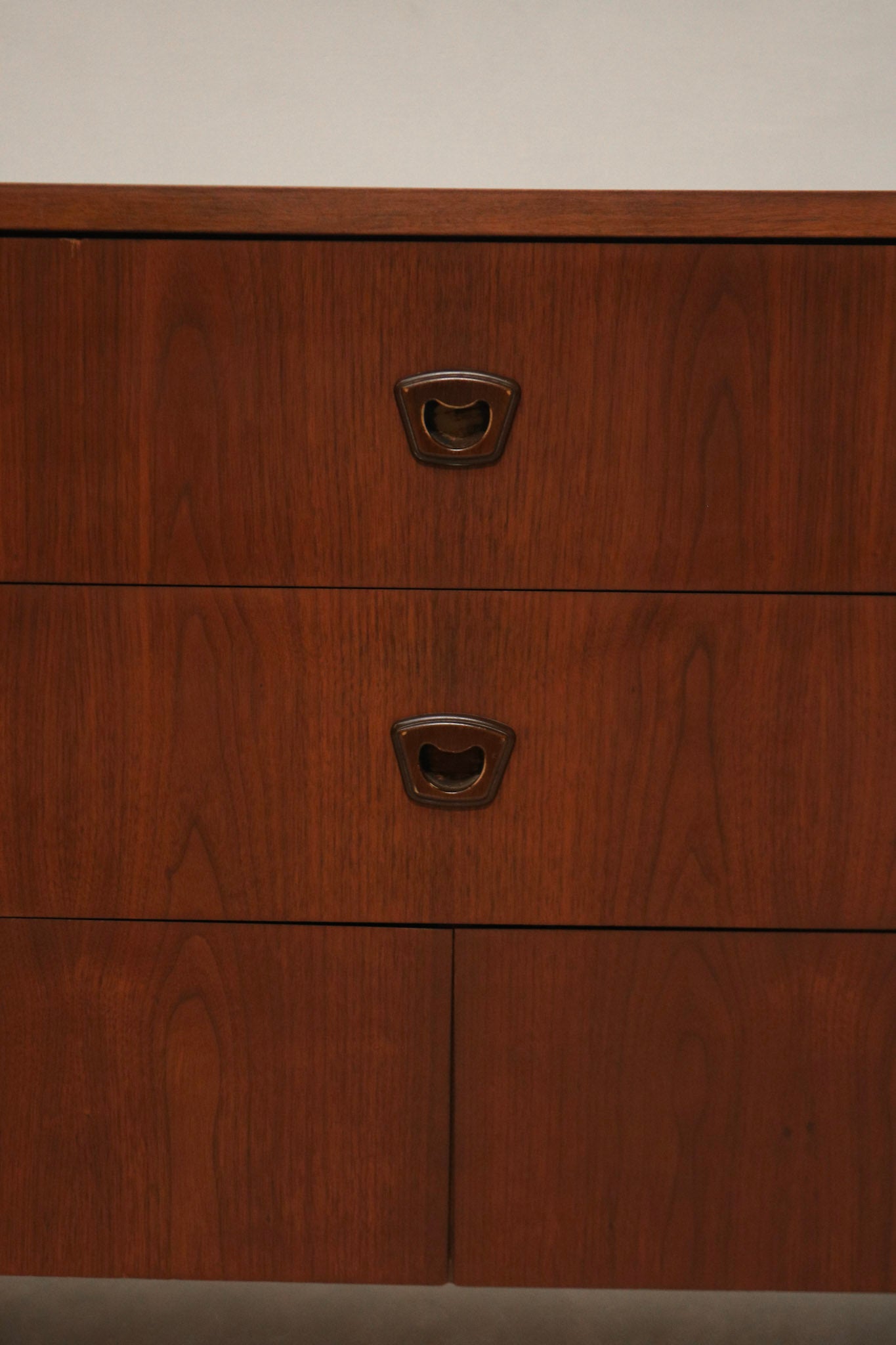 Interior drawer view showing clean wood interior and joinery detail
