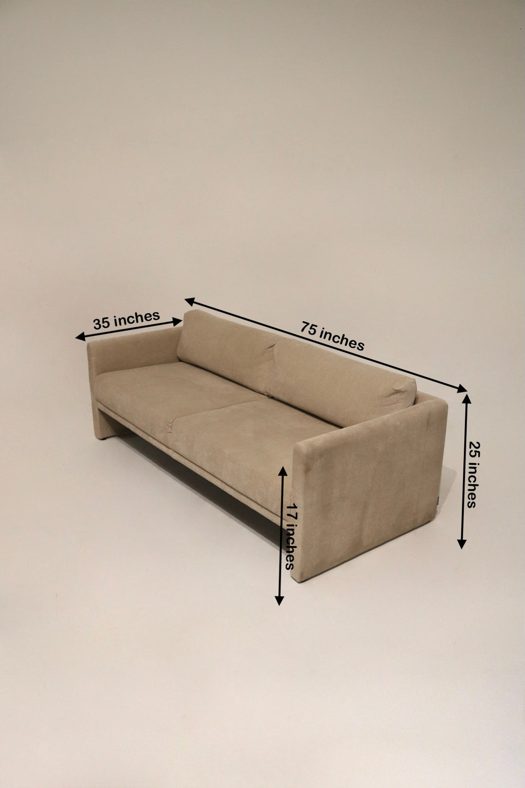 SofaCompany fabric sofa in excellent condition
