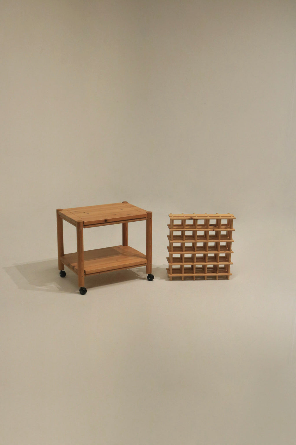 Vintage Scandinavian pine furniture