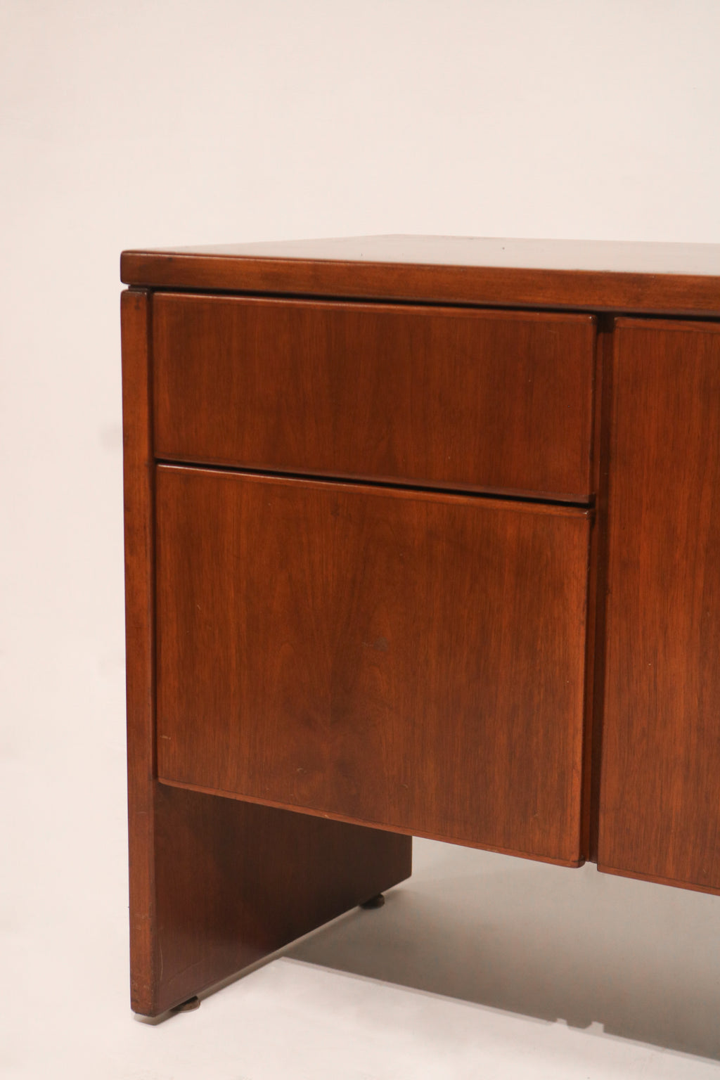 Close-up of drawer corners showing craftsmanship and dovetail joint construction