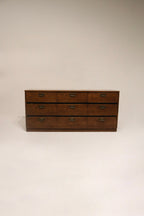Solid walnut wood drawer with minor marks