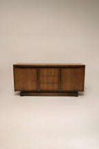 Solid walnut wood furniture from American of Martinsville