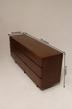 Solid wood vintage dresser in excellent condition